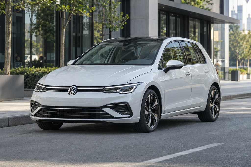 Volkswagen Golf, вид спереди — авто из Китая под заказ