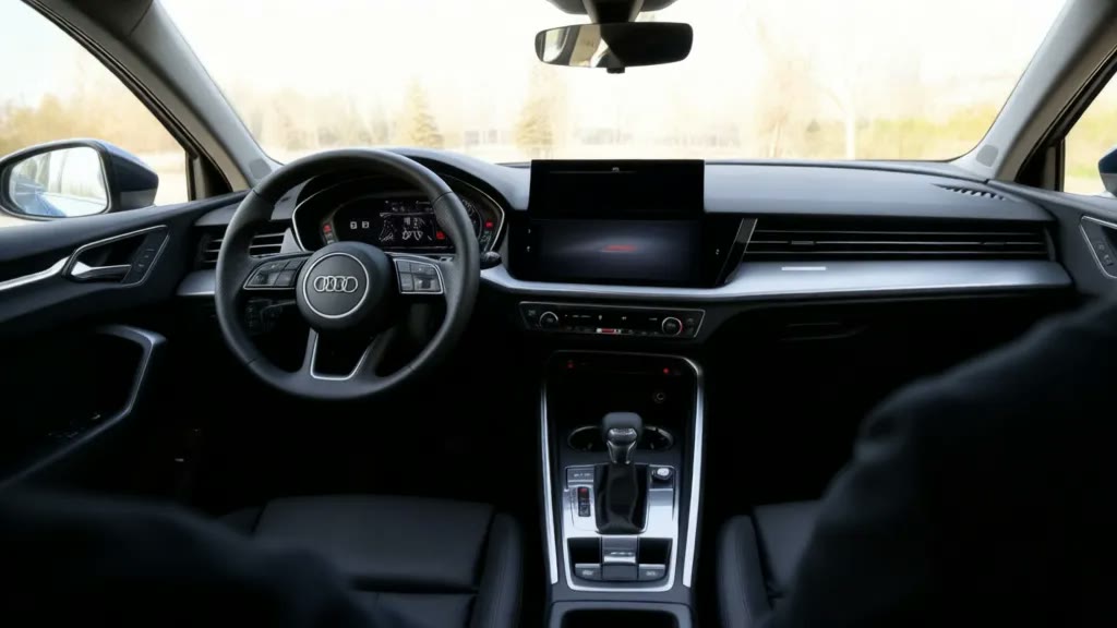 Салон авто Audi A3L с цифровой панелью для покупки из Китая