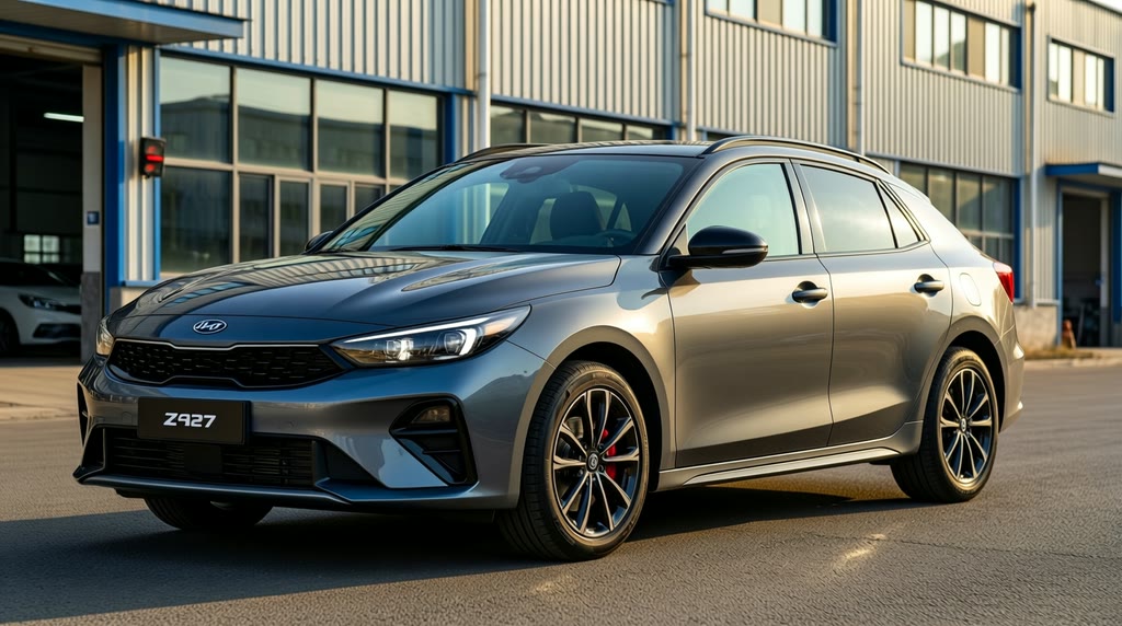 Автомобиль Kia K3 — заводской экстерьер Автомобиль Kia K3 — заводской экстерьер