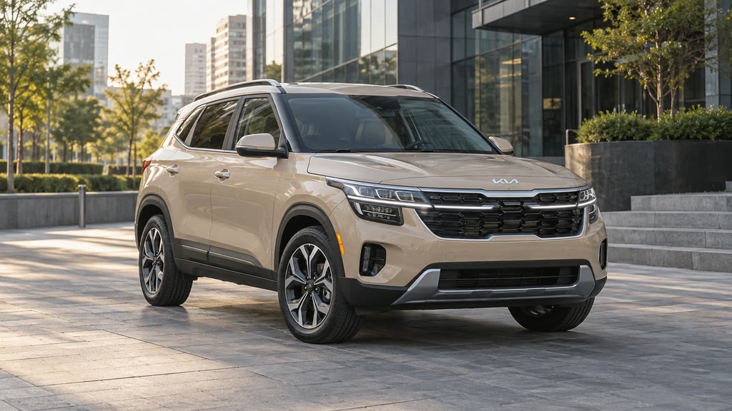 Kia Seltos в деловом квартале — авто из Китая под заказ