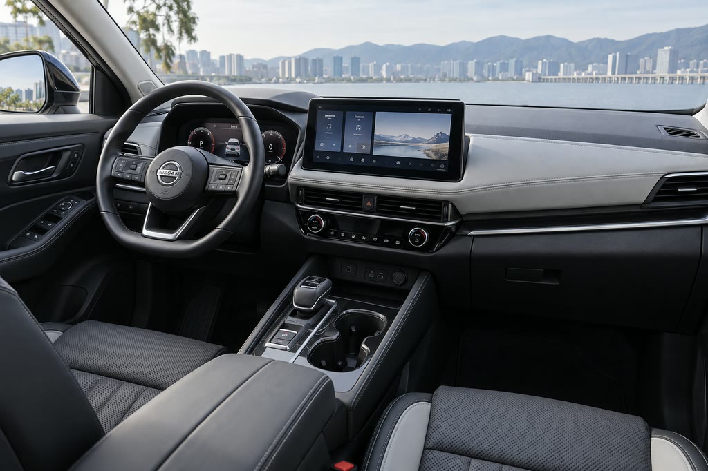 Салон Nissan Qashqai для заказа автомобиля из Китая