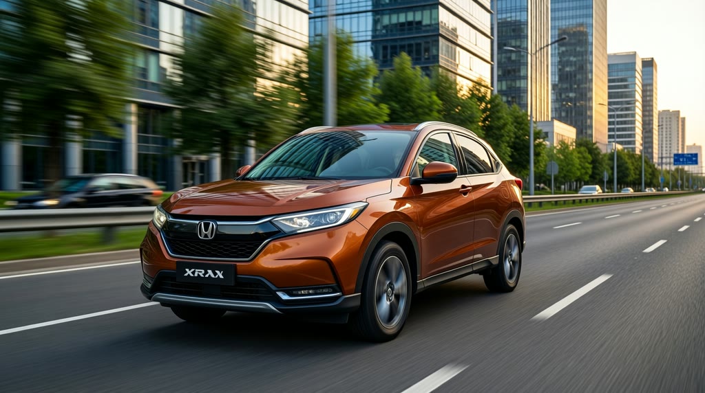 Honda XR-V в движении после заказа