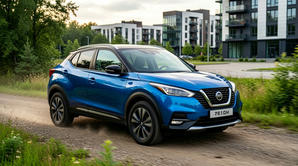 Nissan Kicks в движении после заказа Nissan Kicks в движении после заказа