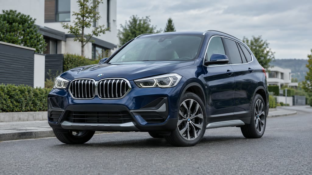 BMW X1 у жилого квартала — авто из Китая под заказ BMW X1 у жилого квартала — авто из Китая под заказ