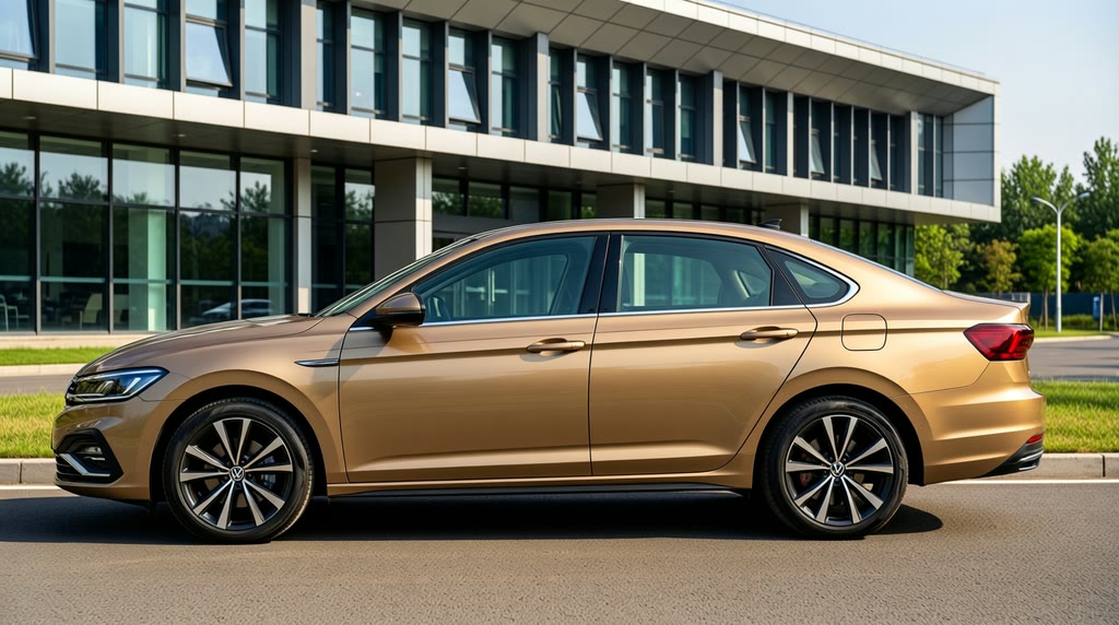Автомобиль Volkswagen Lavida — заводской экстерьер Автомобиль Volkswagen Lavida — заводской экстерьер