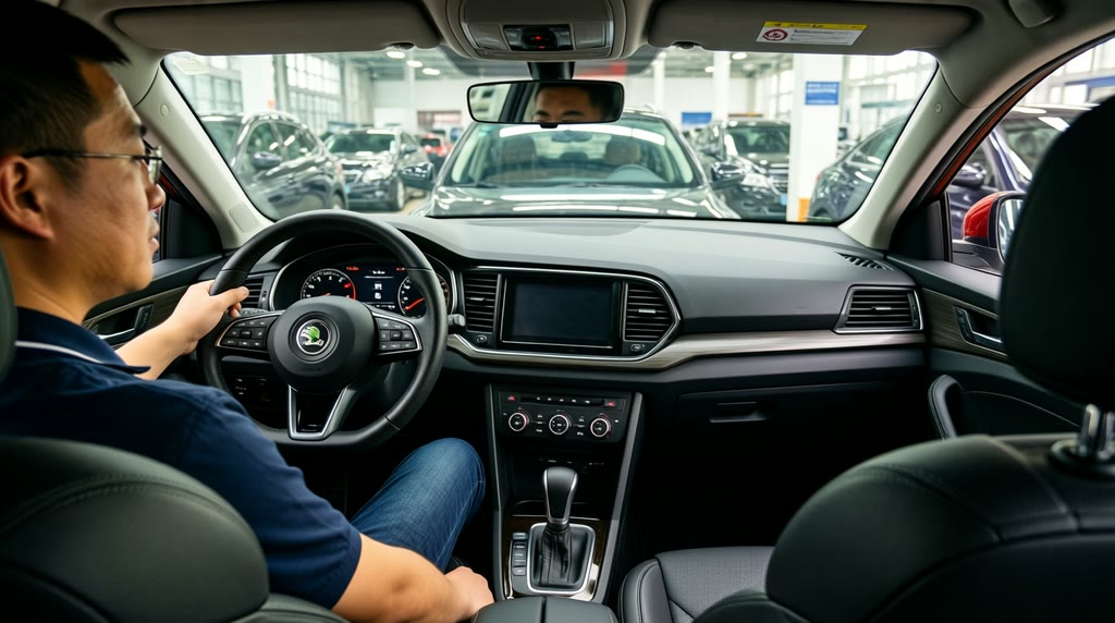 Салон Skoda Karoq для автомобиля из Китая