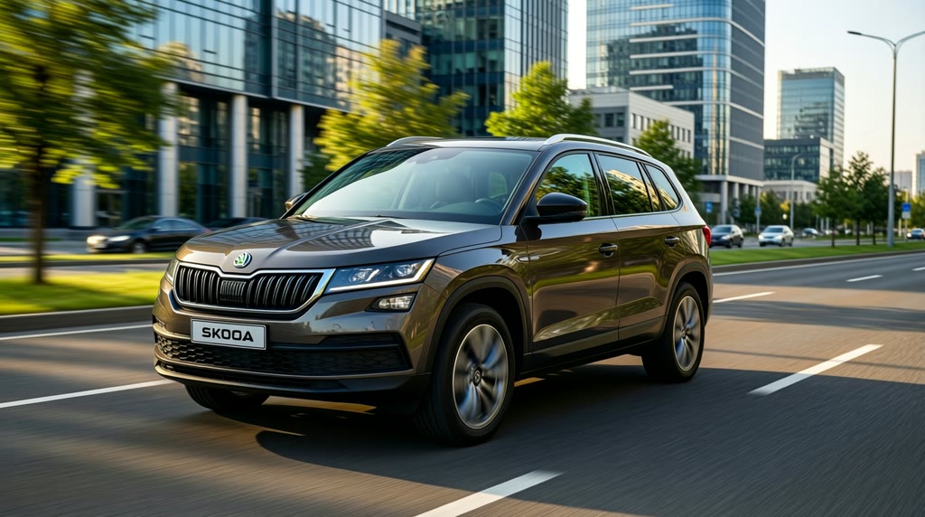 Skoda Karoq в движении после заказа Skoda Karoq в движении после заказа